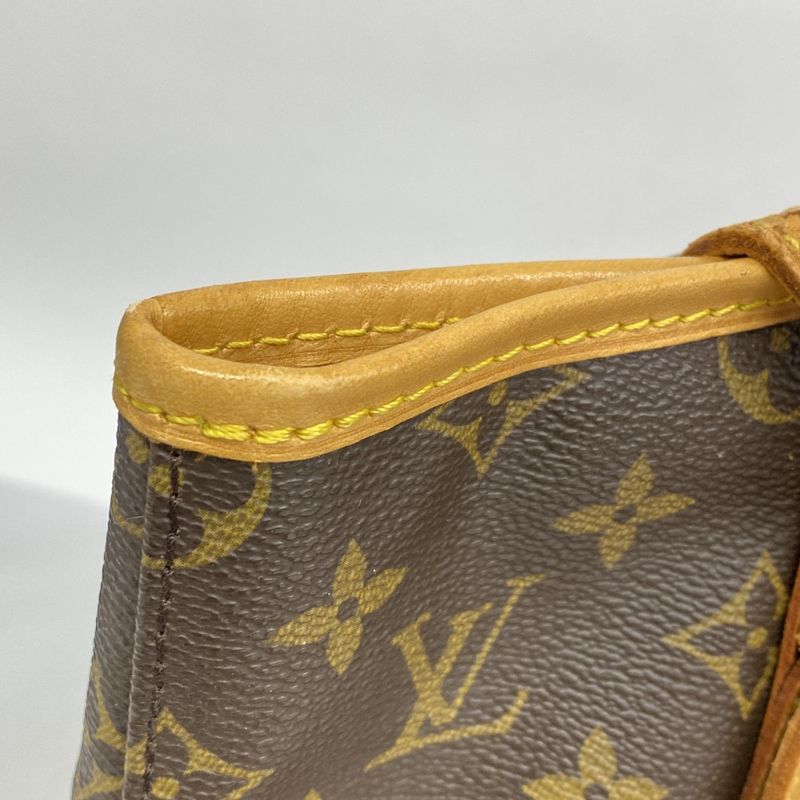 Louis Vuitton Tote Bag Monogram Bucket GM M42236 Brown Ladies