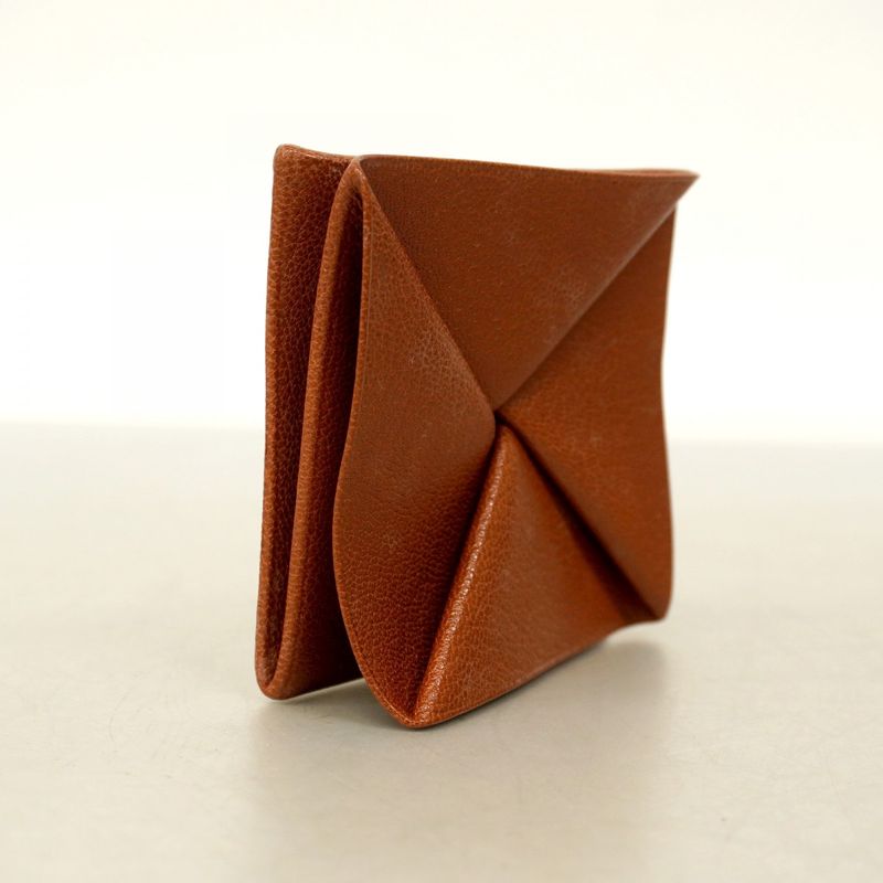 Hermes Coin Case Zulu - Chevre Misor Maron E Engraved Men's Women's Unisex