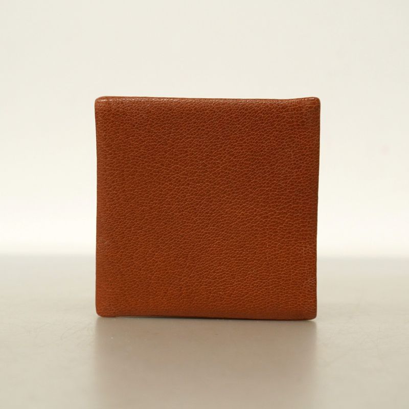 Hermes Coin Case Zulu - Chevre Misor Maron E Engraved Men's Women's Unisex