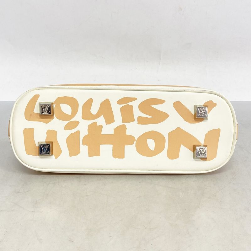 Louis Vuitton Handbag Monogram Graffiti Alma PM Oriental M92178 Beige Ladies