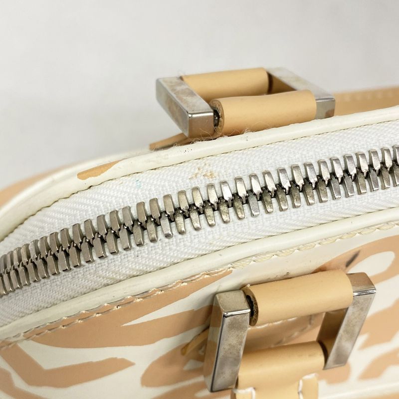 Louis Vuitton Handbag Monogram Graffiti Alma PM Oriental M92178 Beige Ladies