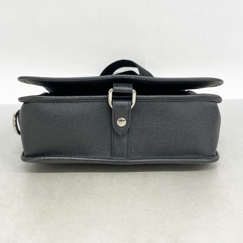 Louis Vuitton Shoulder Bag Taiga Andrey M32482 Ardoise Men's