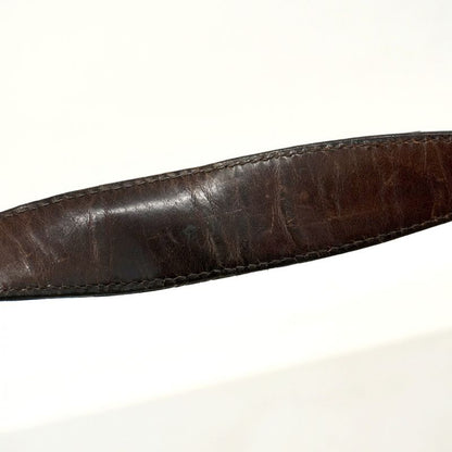 Gucci Shoulder Bag Sherry Line Jackie 00963 Canvas Beige Brown Silver Hardware