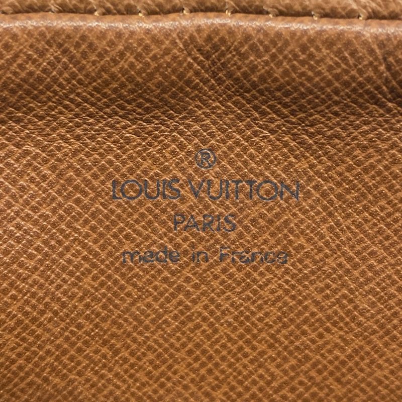 Louis Vuitton Clutch Bag Monogram Marly Dragonne PM M51827 Brown Men's