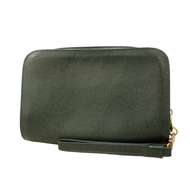 Louis Vuitton Clutch Bag Taiga Baikal M30184 Epi Sea Men's