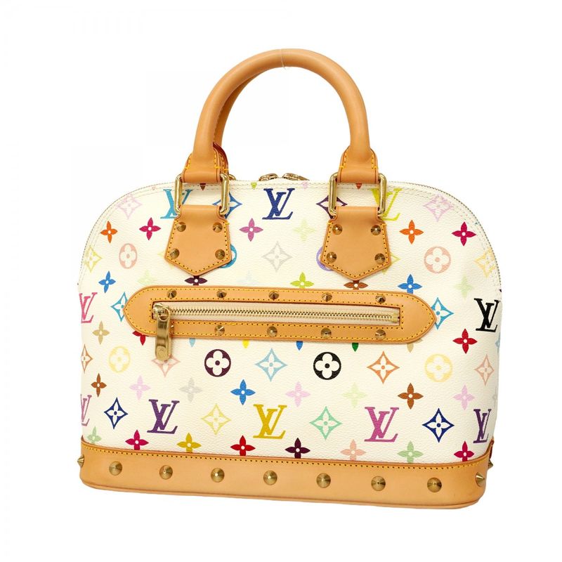 Louis Vuitton Handbag Monogram Multicolor Alma M92647 Bronze Ladies