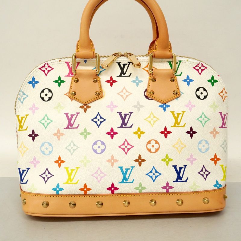 Louis Vuitton Handbag Monogram Multicolor Alma M92647 Bronze Ladies