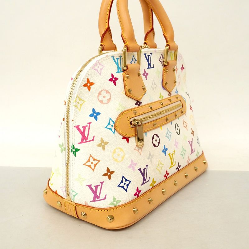 Louis Vuitton Handbag Monogram Multicolor Alma M92647 Bronze Ladies