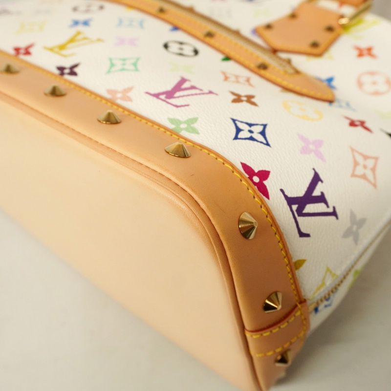 Louis Vuitton Handbag Monogram Multicolor Alma M92647 Bronze Ladies