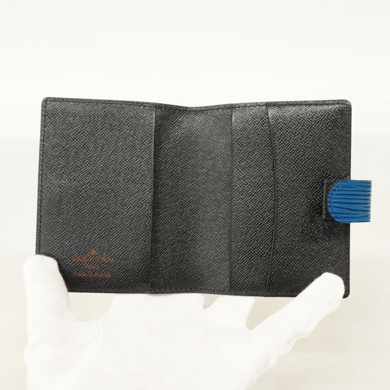 Louis Vuitton Notebook Cabas - Epi Mini Agenda R20075 Toledo Blue Men's Women's