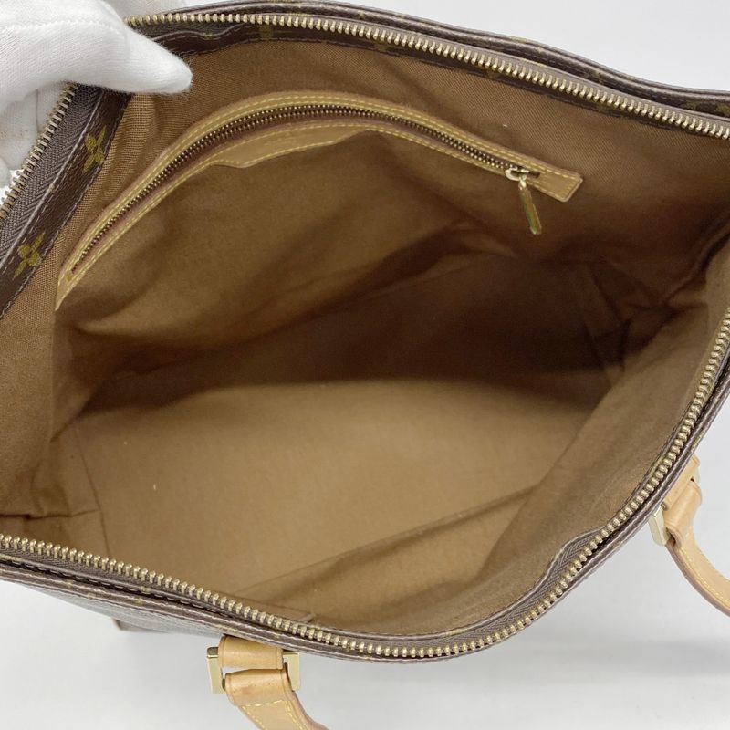 Louis Vuitton Tote Bag Monogram Cabas Mezzo M51151 Brown Ladies