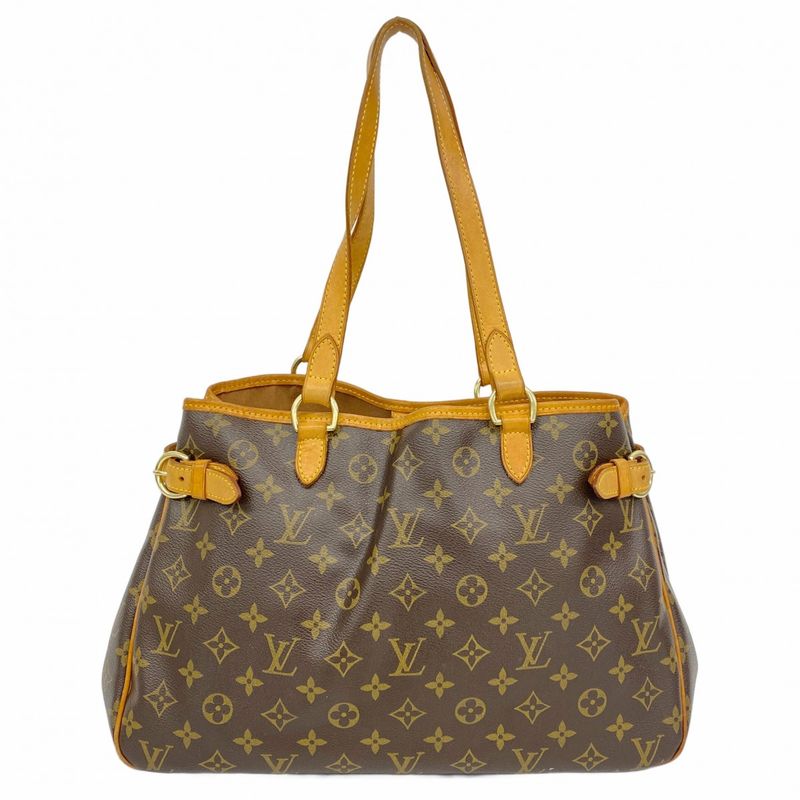 Louis Vuitton Tote Bag Monogram Batignolles Horizontal M51154 Brown Women's