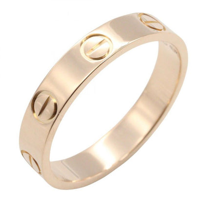 Cartier Ring ・ring Mini Love Ring B4085251 18k Pink Gold (pink Gold) Mini Love