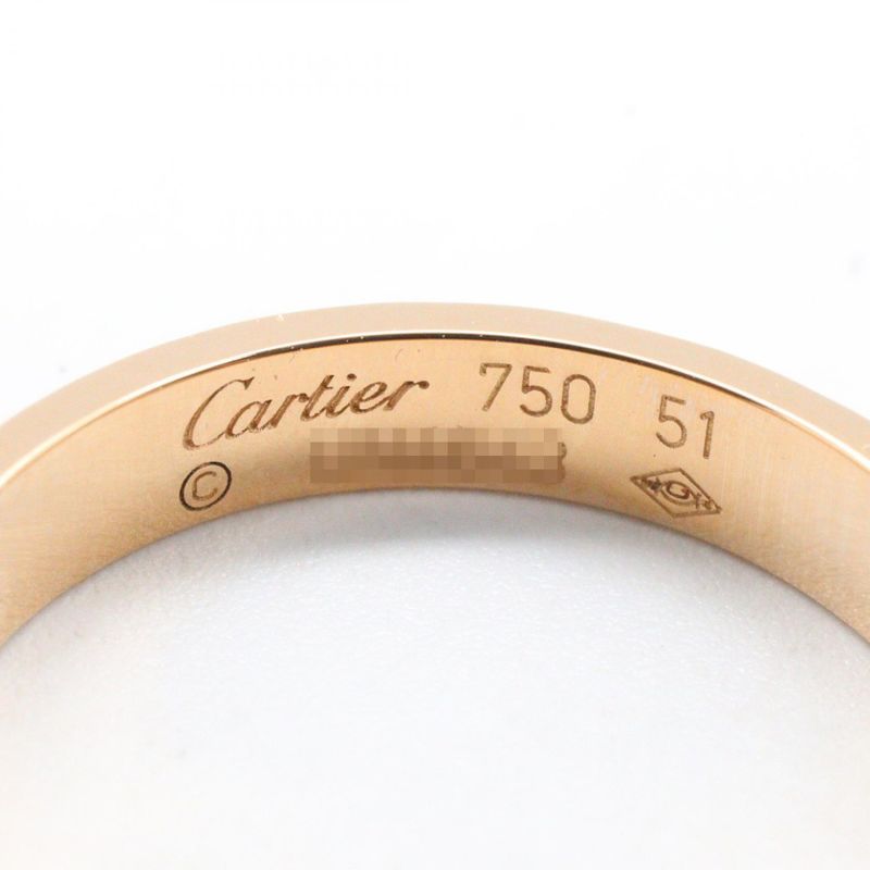 Cartier Ring ・ring Mini Love Ring B4085251 18k Pink Gold (pink Gold) Mini Love