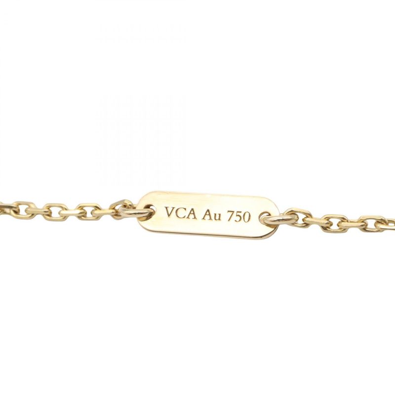 Van Cleef & Arpels Necklace Vintage Alhambra Necklace Onyx Vcara45800 Neck