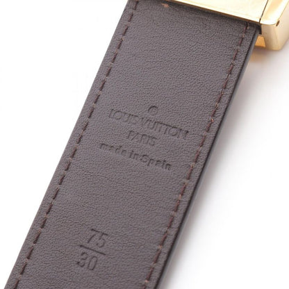 Louis Vuitton Belt Suntulle LV Cut M6887 Leather Belt Women's Used B