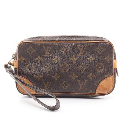 Louis Vuitton Second Bag Clutch Bag Marly Dragonne PM M51827 PVC Coated Canvas