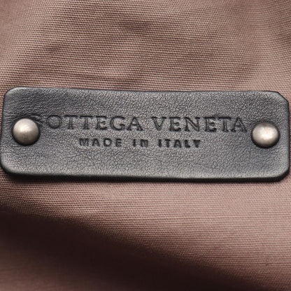 Bottega Veneta Waist Bag Body Bag Intrecciato 222310 Black Leather Intrecciato