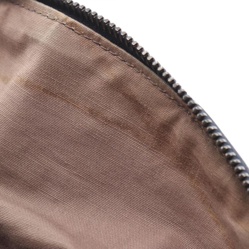 Bottega Veneta Waist Bag Body Bag Intrecciato 222310 Black Leather Intrecciato