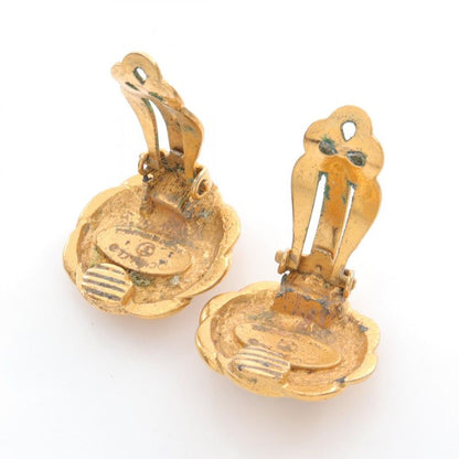 Chanel Earring Coco Mark GP (gold Plated) Earring Ladies Used B