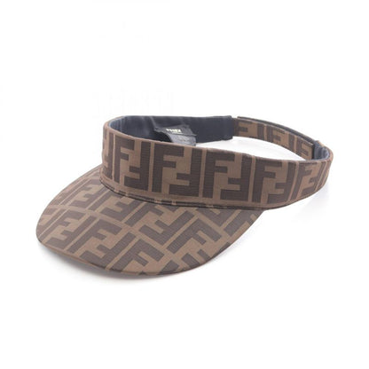 Fendi Sun Visor Zucca Nylon Sun Visor Ladies Used B