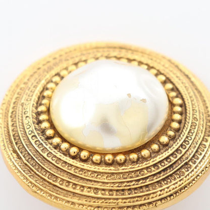 Chanel Earring GP (gold Plated) Earring Women's Used B