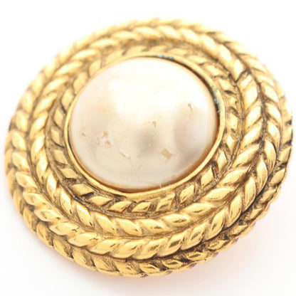 Chanel Earring GP (gold Plated) Earring Women's Used B