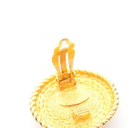 Chanel Earring GP (gold Plated) Earring Women's Used B