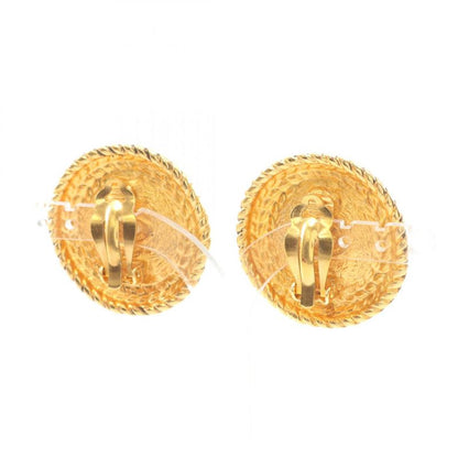 Chanel Earring GP (gold Plated) Earring Women's Used B