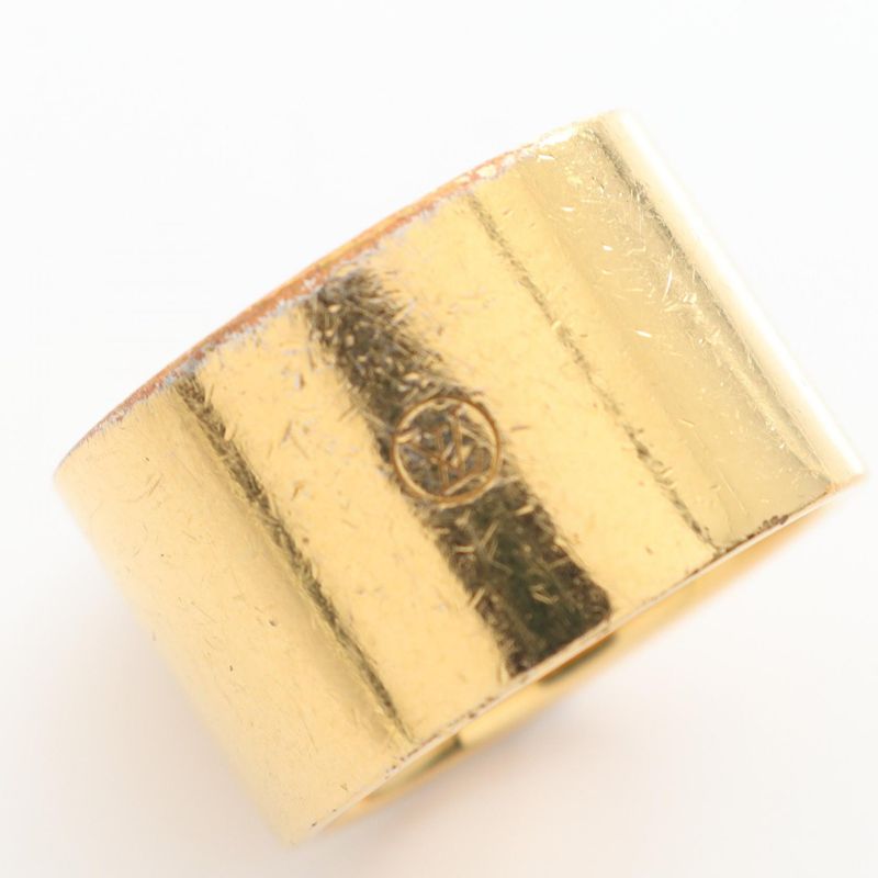 Louis Vuitton Ring ・ring Ring Essential V M61085 GP (gold Plated) Stainless