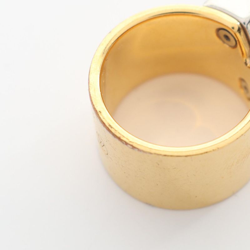 Louis Vuitton Ring ・ring Ring Essential V M61085 GP (gold Plated) Stainless