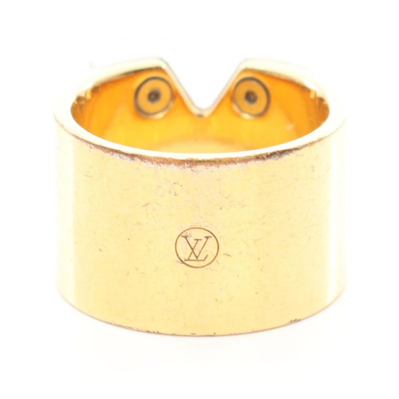 Louis Vuitton Ring ・ring Ring Essential V M61085 GP (gold Plated) Stainless