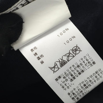 Hermes Cap H Embroidery Canvas Hat Men's Used B