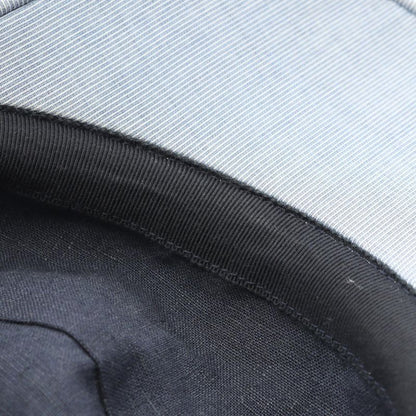 Hermes Cap H Embroidery Canvas Hat Men's Used B