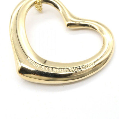 Tiffany & Co Tiffany＆co Necklace Open Heart Necklace Medium Neck Circumference