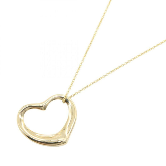 Tiffany & Co Tiffany＆co Necklace Open Heart Necklace Medium Neck Circumference