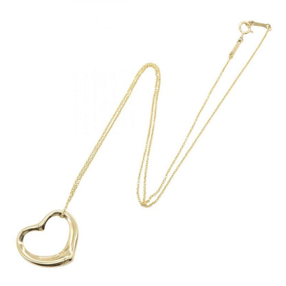 Tiffany & Co Tiffany＆co Necklace Open Heart Necklace Medium Neck Circumference
