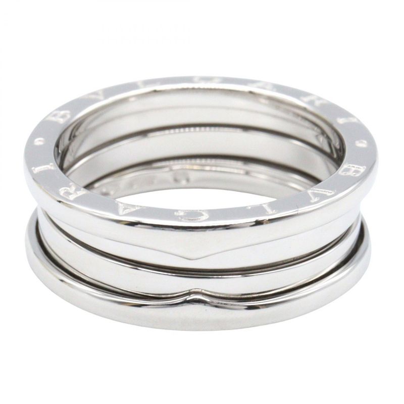 Bvlgari Ring B-Zero1 Ring 3 Band 18k White Gold (white Gold) B-Zero1 Ring 3