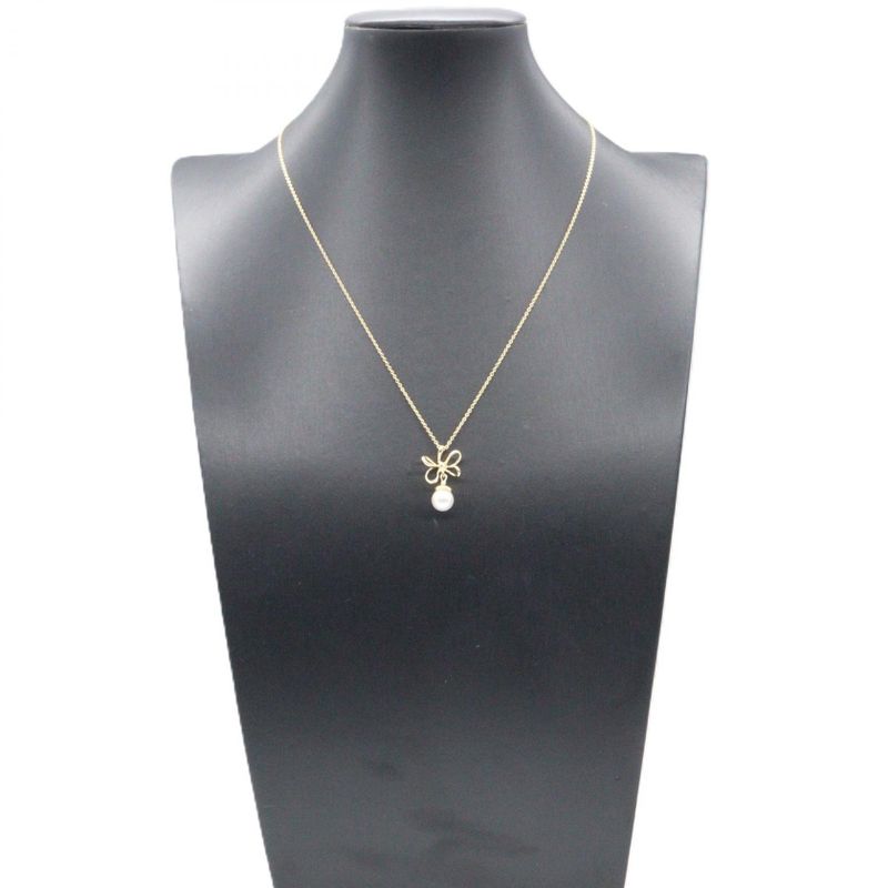 Tiffany & Co Tiffany＆co Necklace Pearl Necklace Neck Circumference 41cm