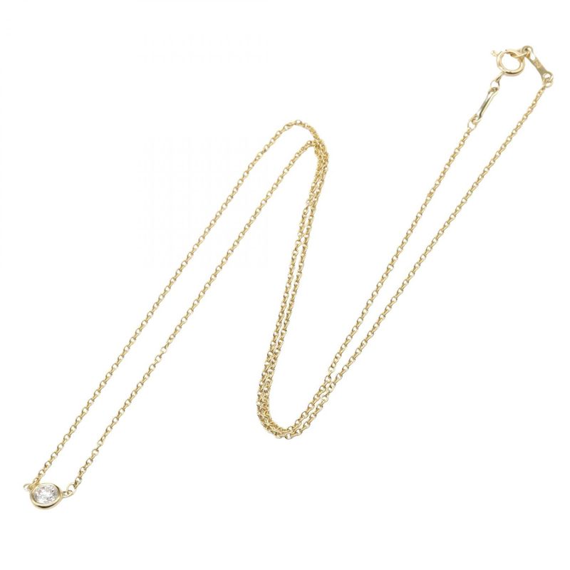 Tiffany & Co Tiffany＆co Necklace Visored Necklace Neck Circumference 42cm