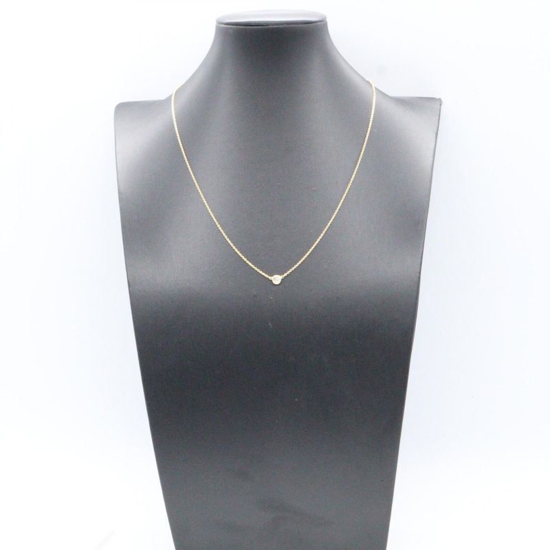 Tiffany & Co Tiffany＆co Necklace Visored Necklace Neck Circumference 42cm