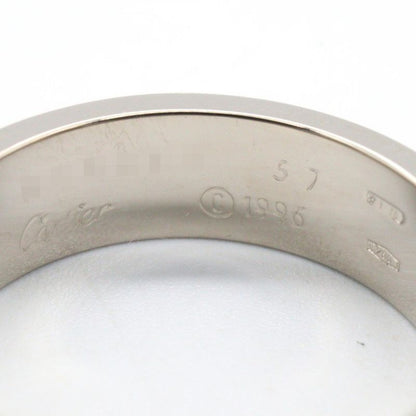 Cartier Ring ・ring Love Ring 18k White Gold (white Gold) Love Ring Unisex Used a