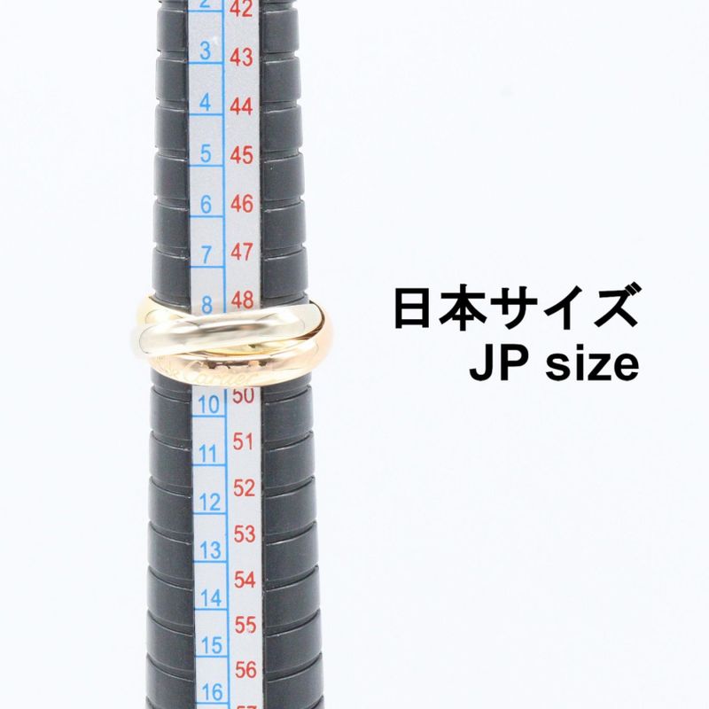 Cartier Ring ・ring Trinity Ring 18k (yellow Gold) 18k White Gold (white Gold)