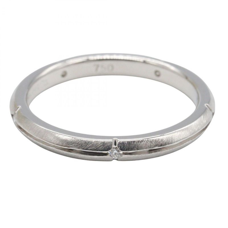 Tiffany & Co Tiffany＆co Ring ・ring Streamerica Ring 5pd #13 18k White Gold