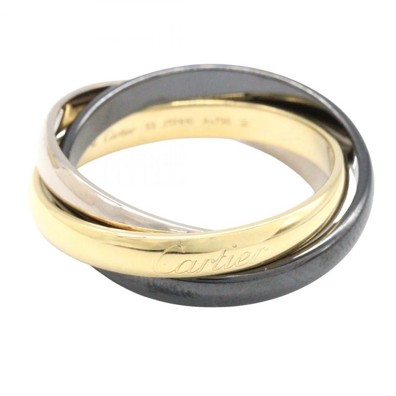 Cartier Ring Trinity Ring 18k (yellow Gold) 18k White Gold (white Gold) Trinity