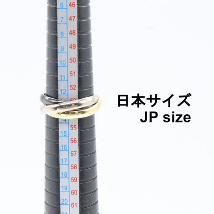 Cartier Ring Trinity Ring 18k (yellow Gold) 18k White Gold (white Gold) Trinity