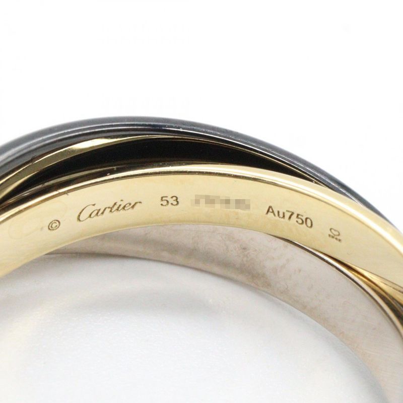 Cartier Ring Trinity Ring 18k (yellow Gold) 18k White Gold (white Gold) Trinity