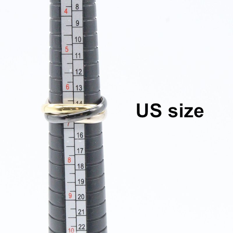 Cartier Ring Trinity Ring 18k (yellow Gold) 18k White Gold (white Gold) Trinity