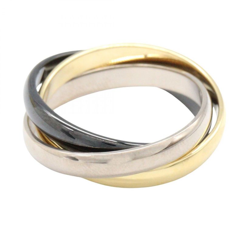 Cartier Ring Trinity Ring 18k (yellow Gold) 18k White Gold (white Gold) Trinity