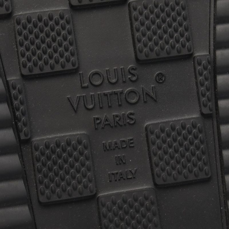 Louis Vuitton Sandals LV Venice Mules Monogram Leather Sandals Men's Used B